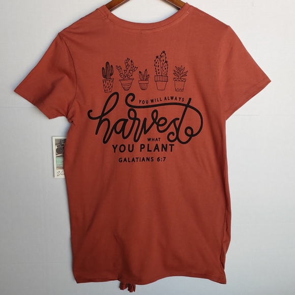 Inspirational shirt galations 6:7 - Picture 3 of 7